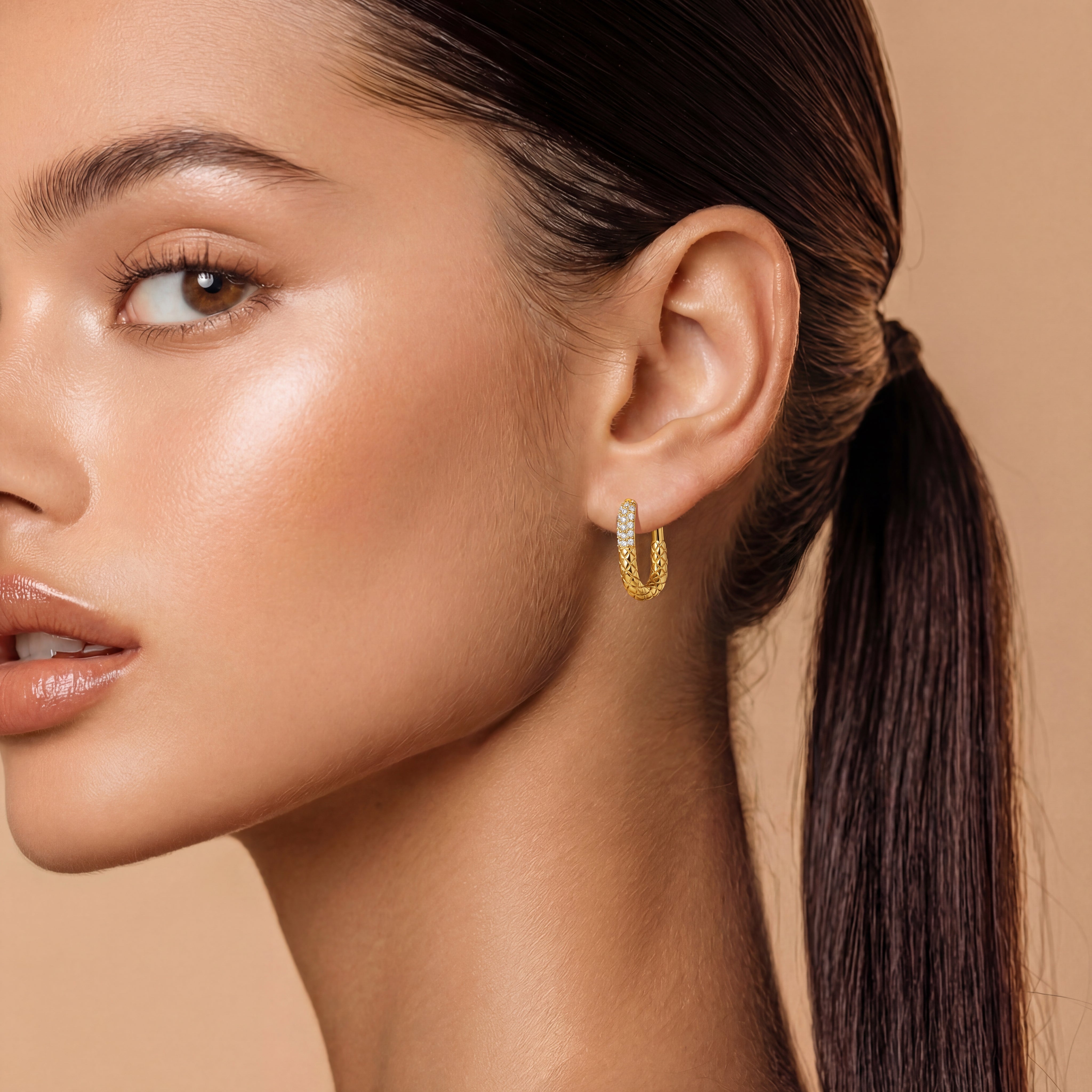 Ankh Earring